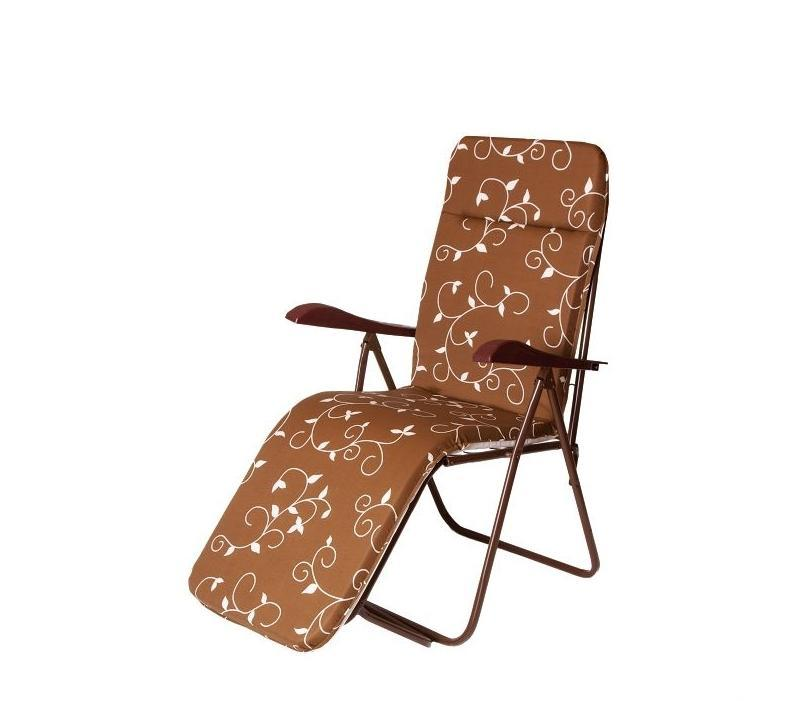 Кресло -шезлонг Macheka арт.С399/82/1, коричневый,коричневый, коричневый,белый, серый